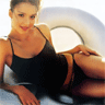 Jessica Alba Lounging