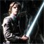 Luke with Lightsaber