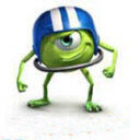 Monster In Helmet