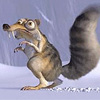Scrat Scared