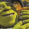 Shrek  Puss in boots