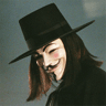 V masked