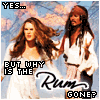 Yes but why is the rum gone