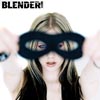 Avril Holding a Mask