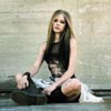 Avril Sitting Outside