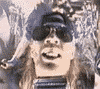 Axl Rose Microphone Lick