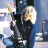 Kurt Cobain on Stage