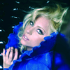 Lady GaGa in  blue