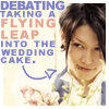 Miyavi wedding cake