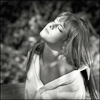 Model in sun