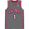 New Jersey Nets Alternate Shirt