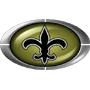 New Orleans Saints Button