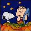 Snoopy linus pumpkin path