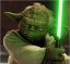 Yoda with Lightsaber