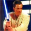 Yong Obi Wan with Lightsaber