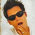 Young Johnny in shades