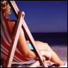 Lounging on the Beach