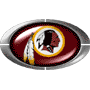 Washington Redskins Button