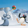 Pingu And Seal Playing Ball
