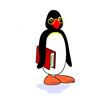 Pingu With Book