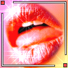 Shiny lips