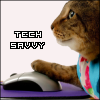 Tech Savvy cat
