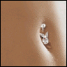 Tummy piercing