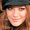 Hilary in a hat