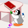Pingu At The Desk