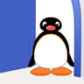 Pingu In Doorway