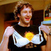 Roy with a bra