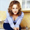 Sharona in the kitchen