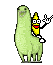 Banana on llama
