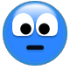 Blue Square Eyes