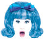 Blue hair shock