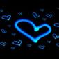 Blue hearts