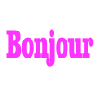 Bonjour Animated