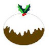 Christmas Pudding Cartoon
