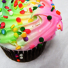 Colorful cupcake