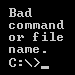Command Prompt Error