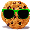 Cookie with glasses