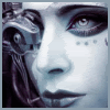 Cyborg woman