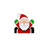 Excited Santa