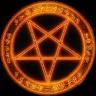 Glowing pentagram