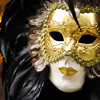 Golden mask