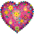 Paisley heart