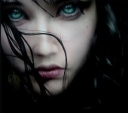 Pale young girl