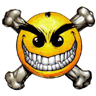 Smiley Crossbones