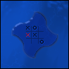 Tic Tac Toe underwater