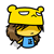 bear smiley 009